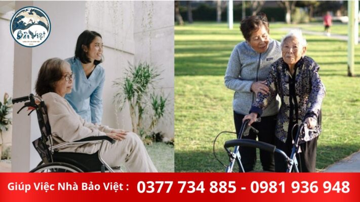 Nhân viên hỗ trợ theo dõi sức khỏe và chăm sóc người bệnh tại Quận 8.