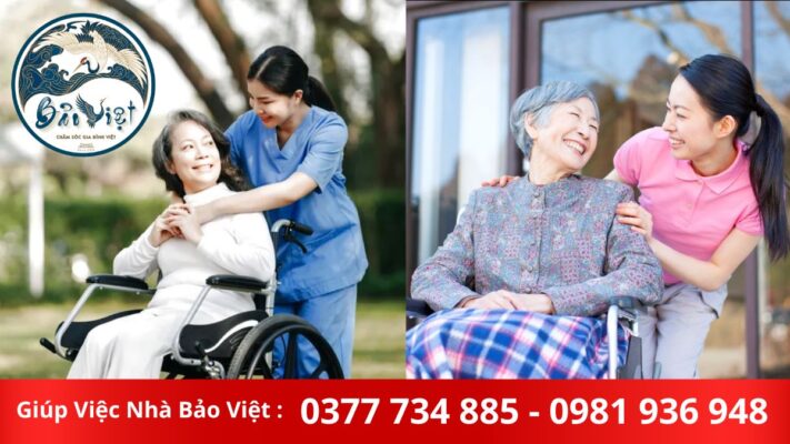 Nhân viên chăm sóc người cao tuổi