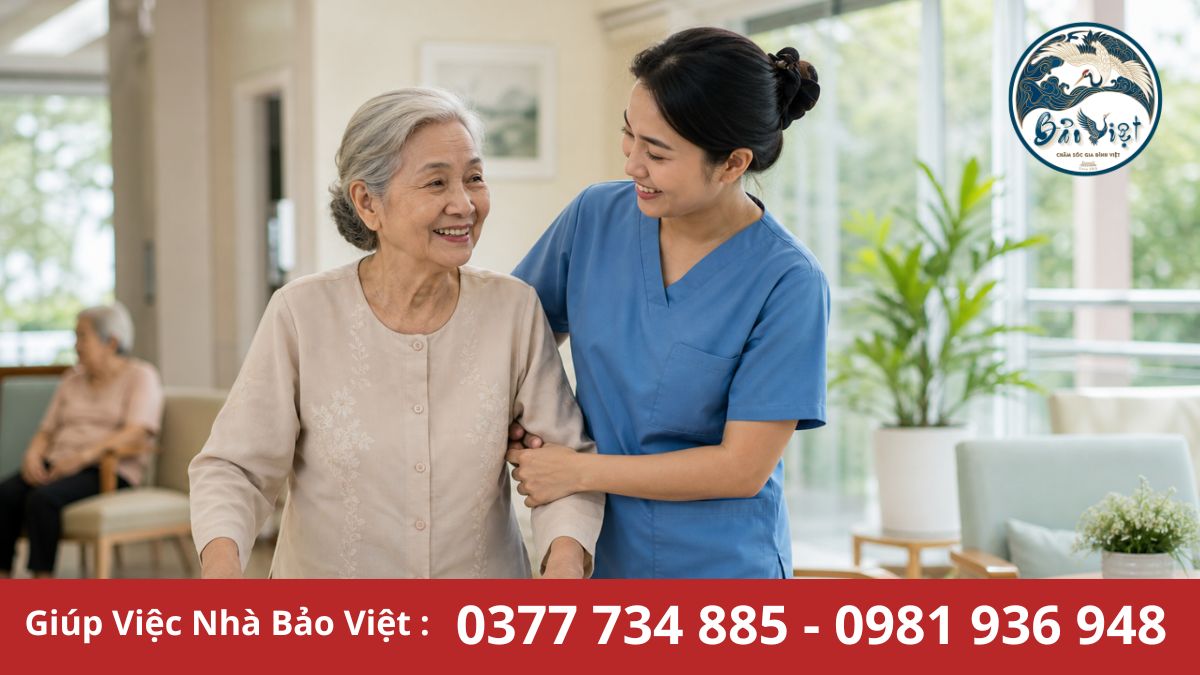 Dịch vụ chăm sóc người già tại Nhà Bè ăn ở lại uy tín.
