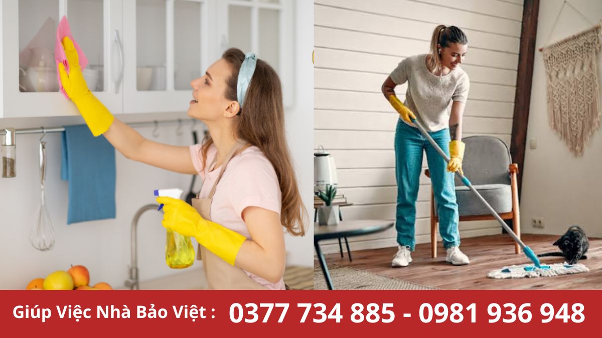Dịch vụ cung cấp người giúp việc nhà Quận Tân Phú ăn ở lại.
