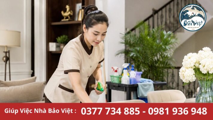 Giúp việc dọn dẹp nhà Cần Giờ