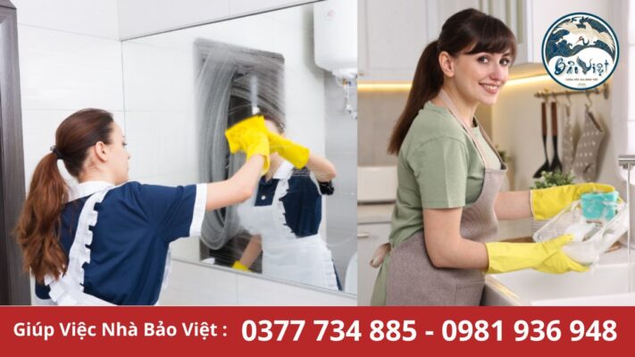 Dịch vụ cung cấp người giúp việc nhà Quận Tân Phú uy tín Bảo Việt.