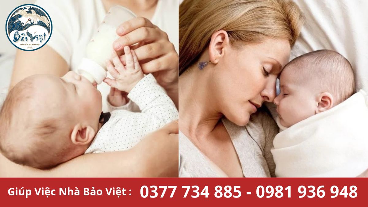 Dịch vụ chăm em bé Nhà Bè ăn ở lại uy tín.